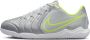 Nike Jr. Tiempo Legend 10 Academy low top zaalvoetbalschoenen voor kleuters kids Grijs - Thumbnail 1