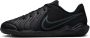 Nike Jr. Tiempo Legend 10 Academy low top zaalvoetbalschoenen voor kleuters kids Zwart - Thumbnail 1