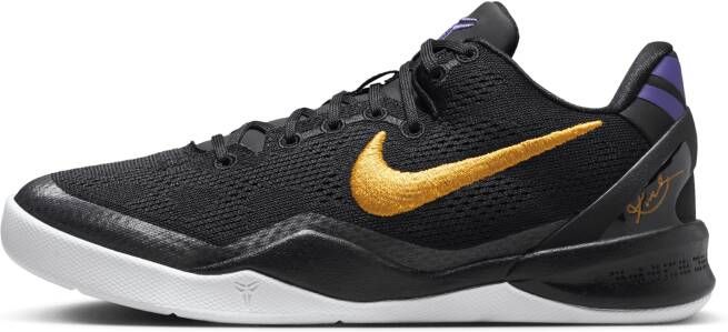 Nike Kobe 8 basketbalschoenen voor kids Zwart