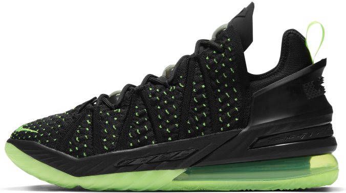 lebron 18 electric green