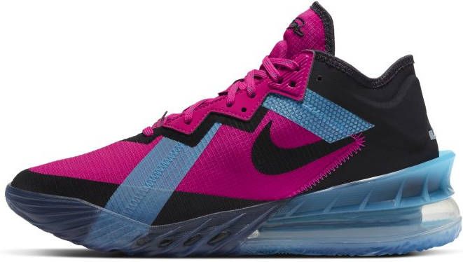 Nike LeBron 18 Low'Neon Nights'Basketbalschoen Rood