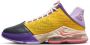 Nike Lebron 19 Low Lilac Pink Gaze Dk Smoke Grey Schoenmaat 38 1 2 Basketball Performance Low DO9829 500 - Thumbnail 1