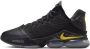 Nike Lebron 19 Low Black University Gold Smoke Grey Schoenmaat 42 1 2 Basketball Performance Low DH1270 002 - Thumbnail 1