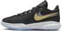 Nike Lebron 20 Fab 5 Gs Black Metallic Gold-White-Pure Platinum Basketballshoes grade school DQ8651-003 - Thumbnail 1