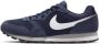 Nike MD Runner 2 Sneakers Heren Midnight Navey White-Wolf Grey - Thumbnail 3