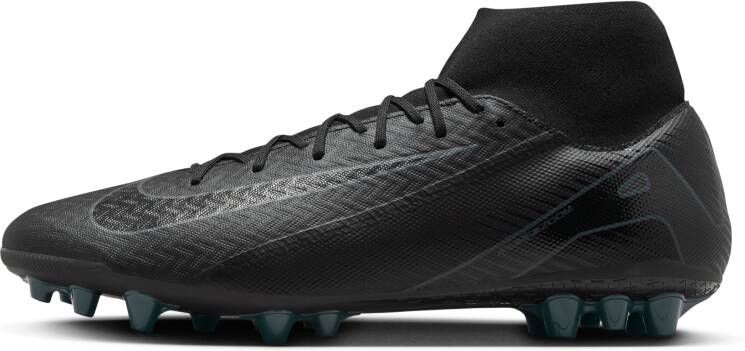 Nike Mercurial Superfly 10 Academy high-top voetbalschoenen (kunstgras) Zwart