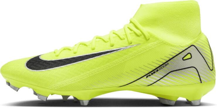 Nike Mercurial Superfly 10 Academy high top voetbalschoenen (meerdere ondergronden) Geel