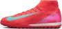 Nike Mercurial Superfly 10 Academy high-top voetbalschoenen (turf) Rood - Thumbnail 1