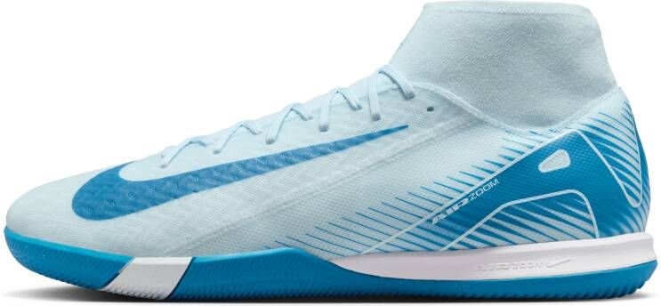 Nike Mercurial Superfly 10 Academy high top zaalvoetbalschoenen Blauw