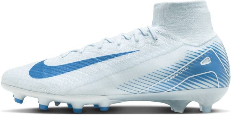 Nike Mercurial Superfly 10 Elite AG-Pro high-top voetbalschoenen Blauw