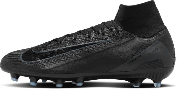 Nike Mercurial Superfly 10 Elite AG-Pro high-top voetbalschoenen Zwart