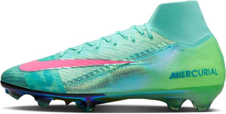 Nike Mercurial Superfly 10 Elite SE high-top voetbalschoenen (stevige ondergrond) Groen