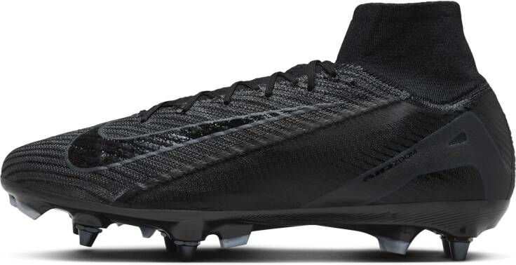 Nike Mercurial Superfly 10 Elite SG-Pro high top voetbalschoenen Zwart