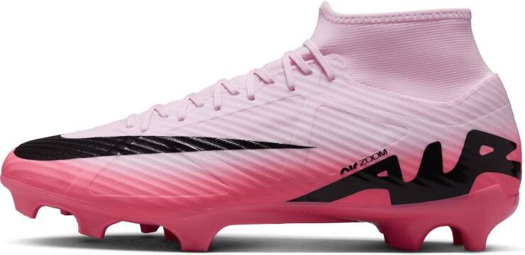 Nike Mercurial Superfly 9 Academy high-top voetbalschoenen (meerdere ondergronden) Roze