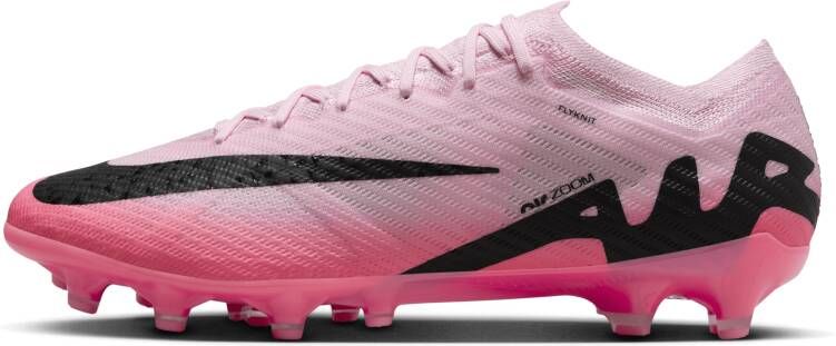 Nike Mercurial Vapor 15 Elite AG-Pro low-top voetbalschoenen Roze