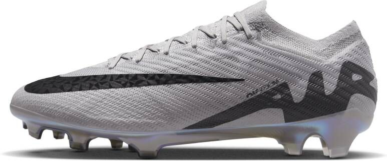 Nike Mercurial Vapor 15 Elite FG AS low top voetbalschoenen stevige ondergronden Grijs Schoenen