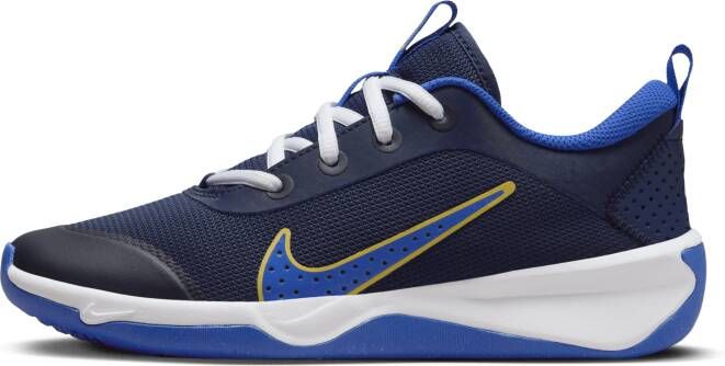 Nike Omni Multi-Court Zaalschoenen voor kids Blauw