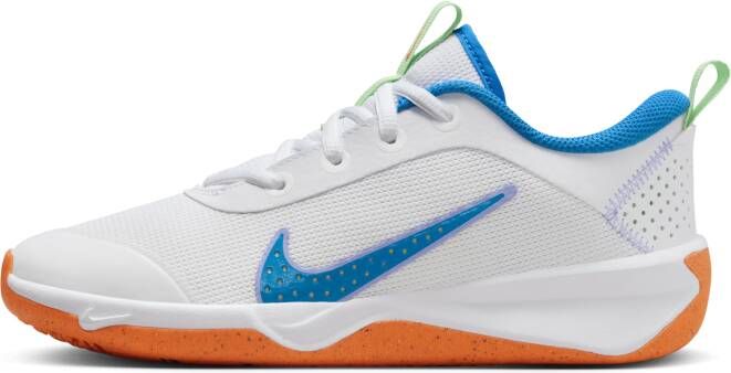 Nike Omni Multi-Court Zaalschoenen voor kids Wit