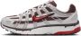 Nike Metallic Lage Top Sneakers Summit White Fire Red Multicolor Dames - Thumbnail 2