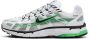 Nike Wit Zwart Groen Sneaker Multicolor Heren - Thumbnail 2