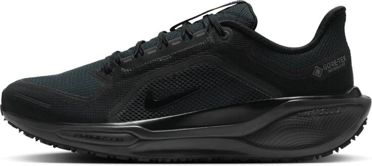 Nike Pegasus 41 GORE-TEX waterdichte hardloopschoenen voor heren (straat) Zwart