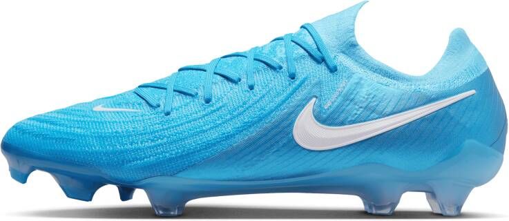 Nike Phantom GX 2 Elite low-top voetbalschoenen (stevige ondergrond) Blauw