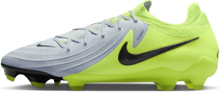 Nike Phantom GX 2 Pro low-top voetbalschoenen (stevige ondergrond) Grijs