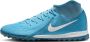 Nike Phantom Luna 2 Academy high top voetbalschoenen (turf) Blauw - Thumbnail 1