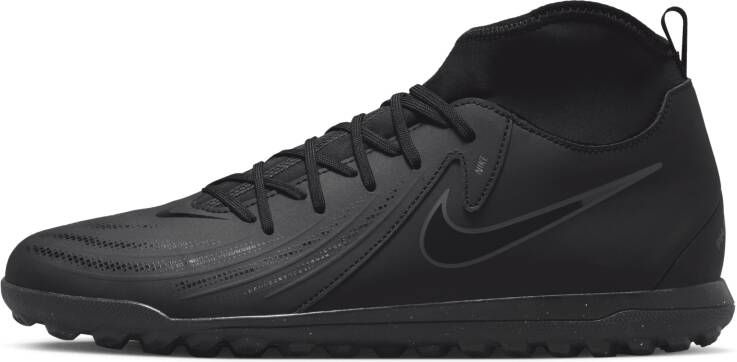 Nike Phantom Luna 2 Club high-top voetbalschoenen Zwart