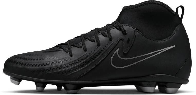 Nike Phantom Luna 2 Club MG high-top voetbalschoenen (meerdere ondergronden) Zwart