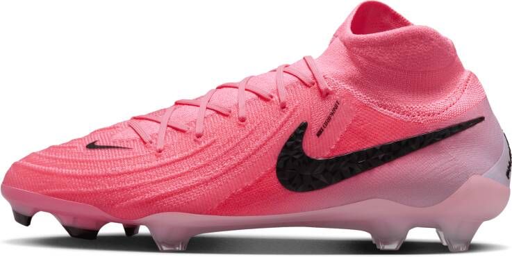 Nike Phantom Luna 2 Elite high-top voetbalschoenen (stevige ondergrond) Roze