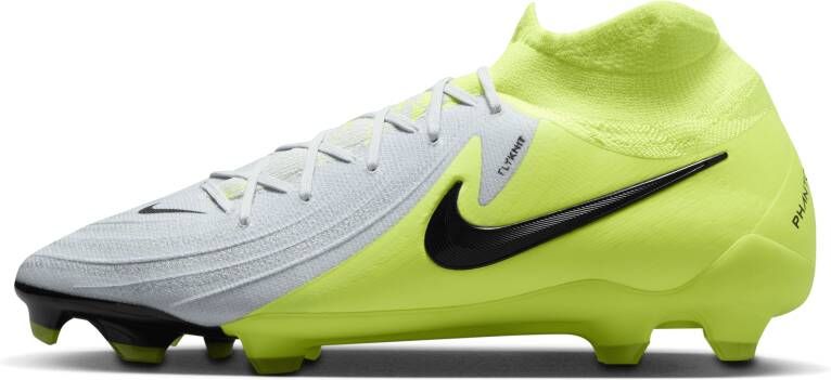 Nike Phantom Luna 2 Pro high-top voetbalschoenen (stevige ondergrond) Grijs