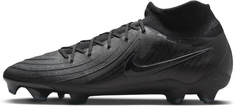 Nike Phantom Luna 2 Pro high-top voetbalschoenen (stevige ondergrond) Zwart