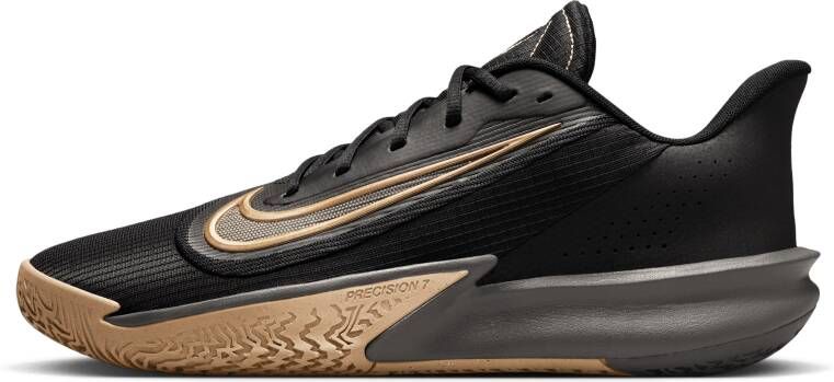 Nike Precision 7 basketbalschoenen voor heren Zwart