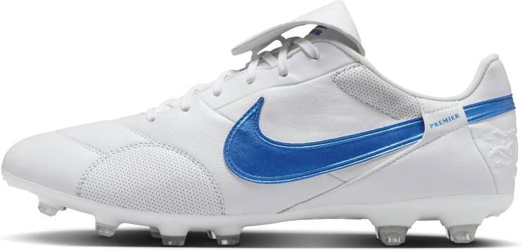 Nike Premier 3 low top voetbalschoenen (stevige ondergrond) Wit