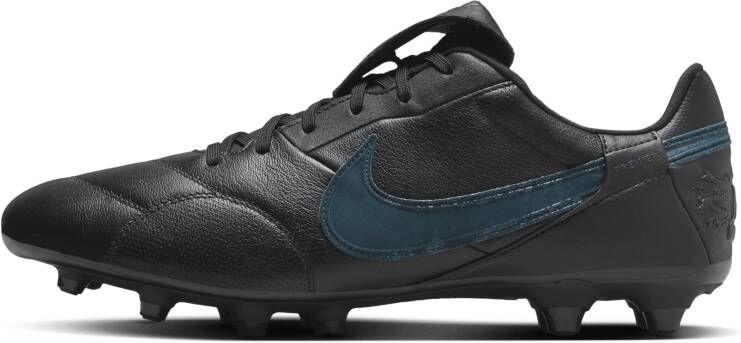 Nike Premier 3 low top voetbalschoenen (stevige ondergrond) Zwart