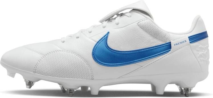 Nike Premier 3 SG-Peo low-top voetbalschoen (zachte ondergrond) Wit