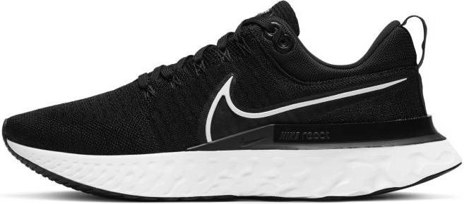 Nike React Infinity Run Flyknit 2 Hardloopschoenen voor heren(straat) Zwart