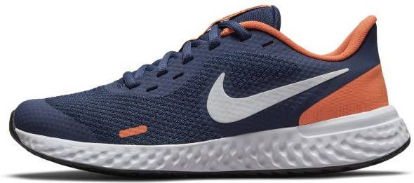 Nike Kids Nike Revolution 5 Hardloopschoenen voor kids (straat) Blauw - Foto 4