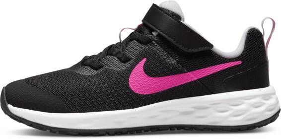 Nike Revolution 6 Kleuterschoen Zwart