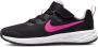 Nike revolution 6 hardloopschoenen zwart roze kinderen - Thumbnail 1