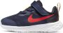 Nike Revolution 6 NN TDV Hardloopschoenen Midnight Navy Bright Crimson Black Kinderen - Thumbnail 3