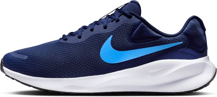 Nike Revolution 7 hardloopschoenen voor heren (extra breed straat) Blauw