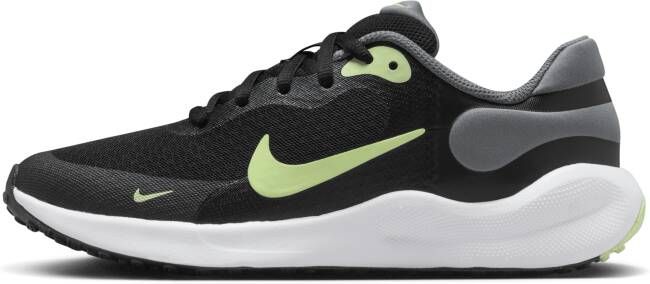 Nike Revolution 7 hardloopschoenen voor kids Zwart