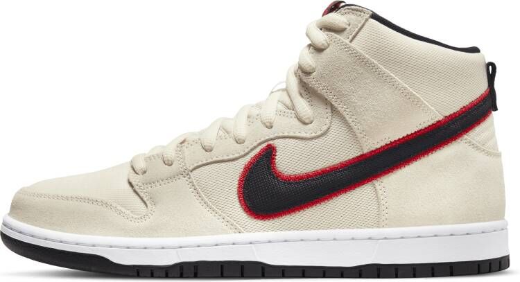 Nike SB Dunk High Pro PRM Skateschoenen Wit