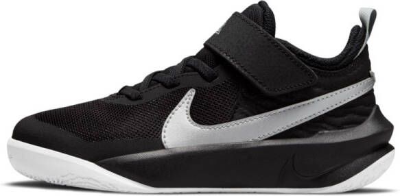 Nike Team Hustle D 10 Kleuterschoen Zwart