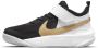 Nike Team Hustle D 10 (Ps) Black Metallic Gold-White-Photon Dust Basketballschoes pre school CW6736-002 - Thumbnail 2