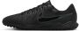 Nike Tiempo Legend 10 Academy low top voetbalschoenen (turf) Zwart - Thumbnail 1