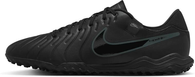 Nike Tiempo Legend 10 Academy low top voetbalschoenen (turf) Zwart