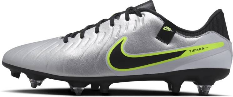 Nike Tiempo Legend 10 Academy low top voetbalschoenen (zachte ondergrond) Grijs